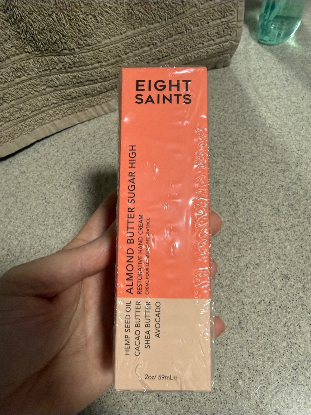 Eight Saints Almond Butter Sugar High Restorative Hand Cream